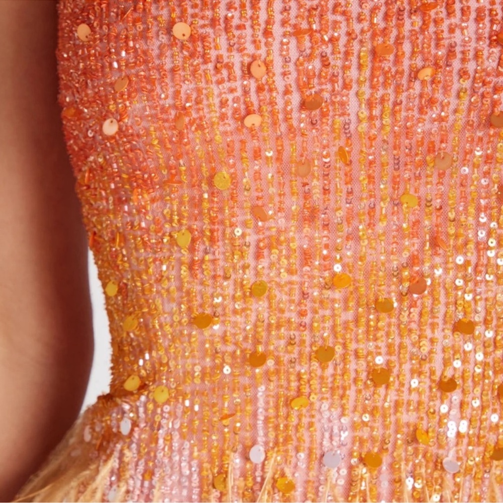 NADINE MERABI Cassie Sunset Dress sz XS NWT - Picture 7 of 11